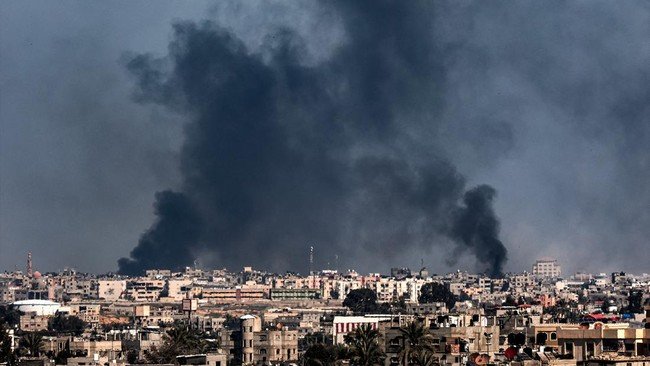 Dampak perang Timur Tengah (dok: AFP)