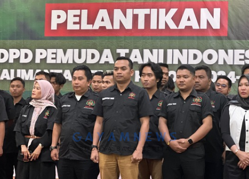 DPD PTI Provinsi Kalimantan Timur Saat Prosesi Pelantikan (dok.ist)