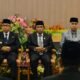 Ketua DPRD Kutim, Jimmi (tengah) dalam agenda pelantikan 8 Pejabat Pimpina Tinggi Pratama Kutim (foto:officialjimmi)