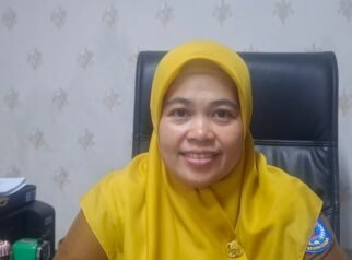 Kepala subbagian umum dan kepegawaian kecamatan Bontang Utara, Nely, (dok. Ay).