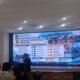 Kepala Bidang Perikanan DKP3 Kota Bontang, Syamsu Wardi saat melakukan presentasi pada kegiatan Forum Konsultasi Publik, (Dok.Ay)
